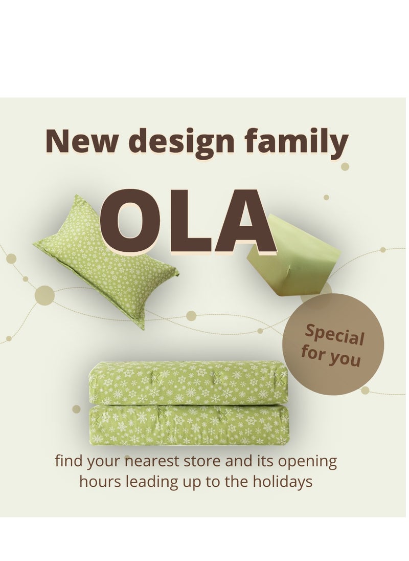 OLA Home Duvet Covers & Sets Comforters - Single fitted Sheet Bedsheet with  Pillow Case -  - Green Leaf - Soft - Long Sleep120*200+30CM - pzsku/Z1D4AA547EC61986CF825Z/45/_/1730186503/a2958ebd-ebf6-42c8-bf45-4ab82509d96d