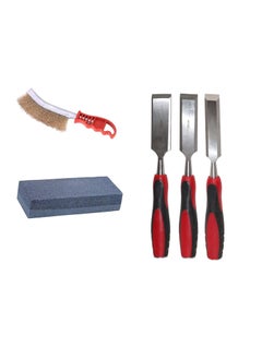 Digital Craft Digital Craft Hand Tools Kit For Home Use Chisel Kit for Woodworking Carving Size 25mm 32mm 38mmKnife BrushCombination Stone  - Image 1