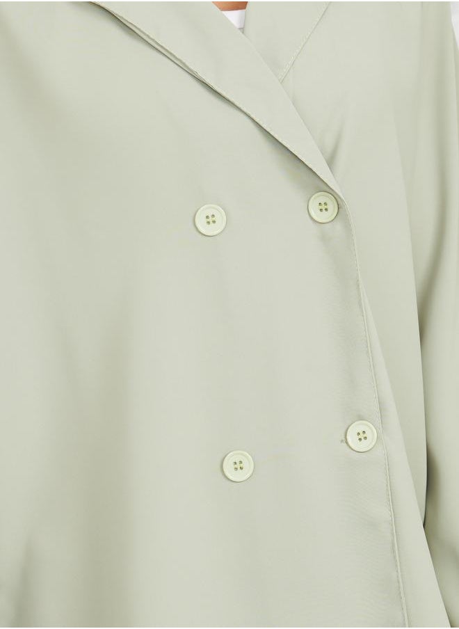 Styli - Oversized Double Breasted Regular Length Blazer - Image 1