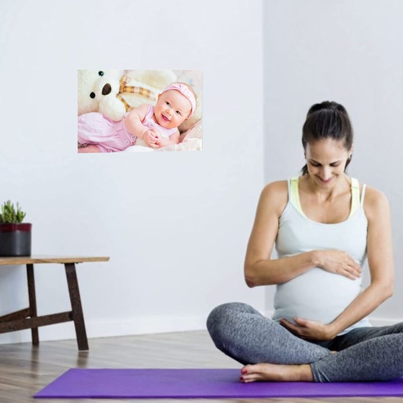 PAPER PLANE DESIGN New Born Baby GirlBoy Poster for Wall Pregnant Women Cute Large Posters in Room Bedroom With Big Size Matt Finish Size 12 x 18 Inch Single Photo - Image 2