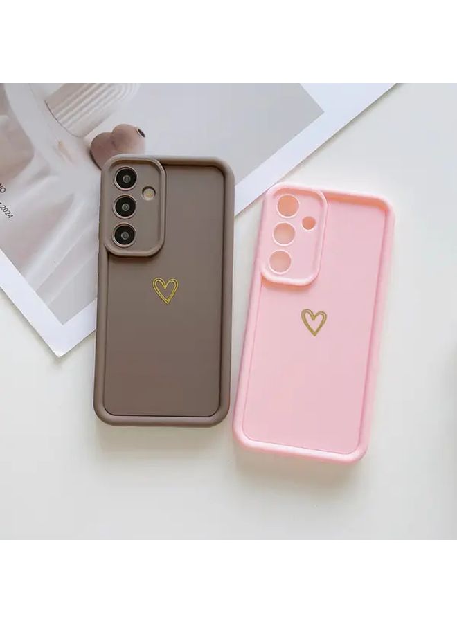 حقيبة هاتف ناعمة بنمط قلب متجمد بألوان مختلطة متوافقة مع MOTO G85 5G - Image 1