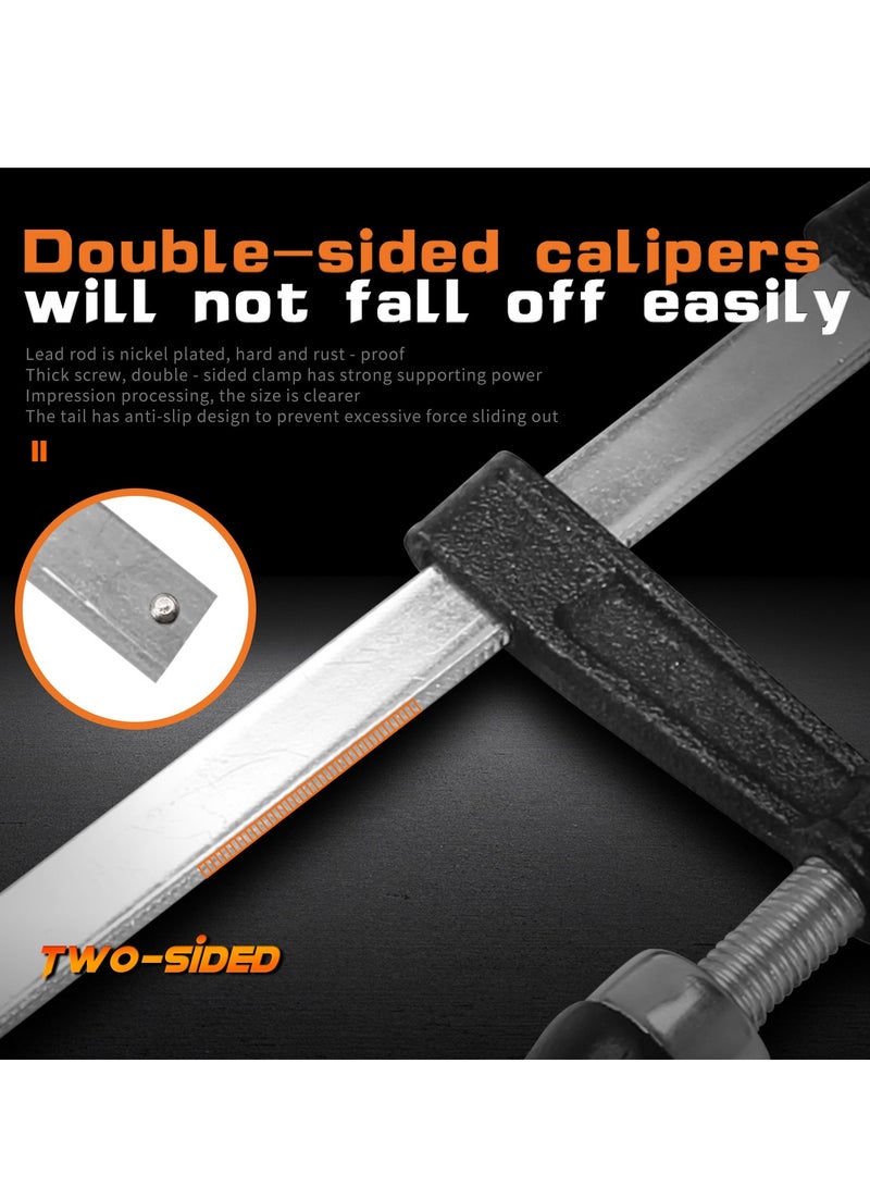 KSEIBI Industrial F-Clamp - Heavy-Duty Clamping Tool for Secure Holding in Woodworking and Metalworking Applications  - Image 4