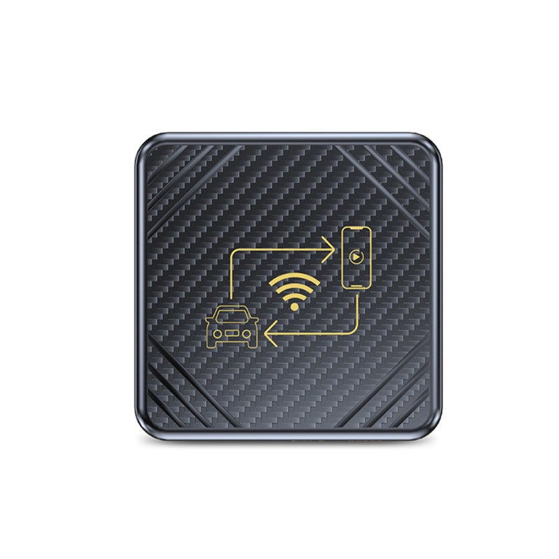 Wireless Carplay Box: Golden, Hardcore T5 Chip - Multi-Connect System Wired To Wireless Car Box for Automotive In-Vehicle Use - Image 1