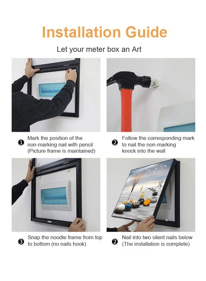 Raffine رسم الماس DIY شجرة الزهور الحجرية الذهبية منظر طبيعي كامل مربع حفر تطريز لصندوق القياس - Image 4