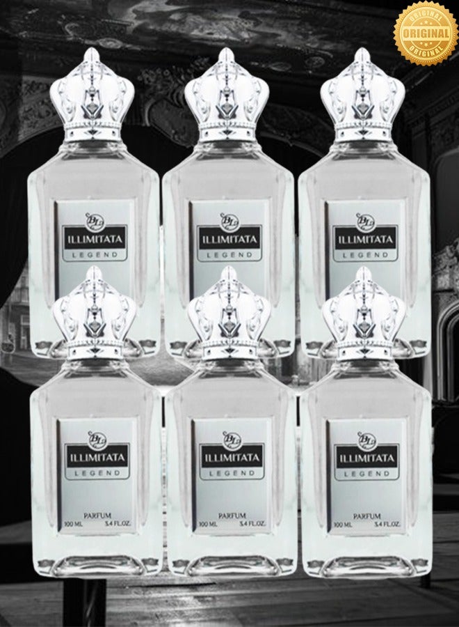 BL 6 Pieces Illimitata Legend Perfume 100ml EDP - Image 1