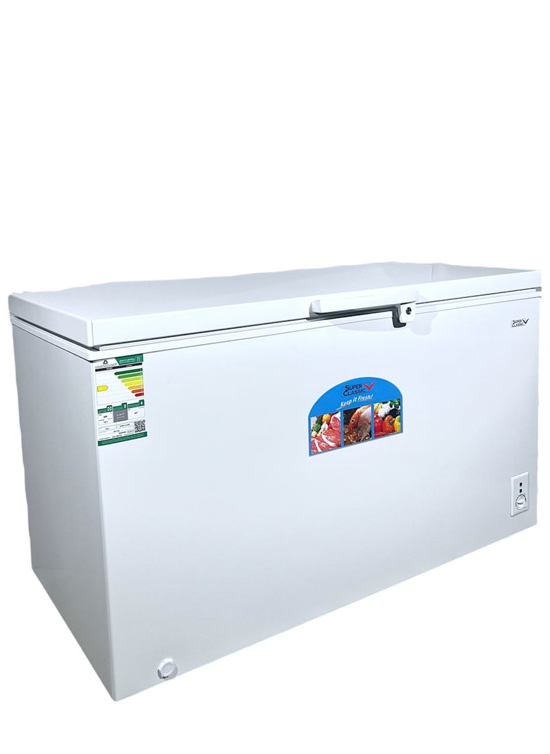 SUPER CLASSIC - SUPER CLASSIC Chest Freezer, 400 Liters, 14.10 Feet, White - SPCF-425 - Image 1