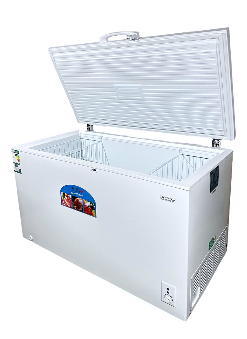 SUPER CLASSIC - SUPER CLASSIC Chest Freezer, 400 Liters, 14.10 Feet, White - SPCF-425 - Image 1