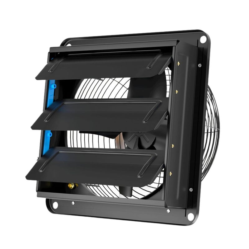 Astberg Astberg AHA12 10X10 Powder Coated Propeller fan With ShutterVentilation FansExhaut FansWall ExhautsCommercial Exhauts Large Airflow Strong Wind Louver industrial exhaust fan  - Image 1