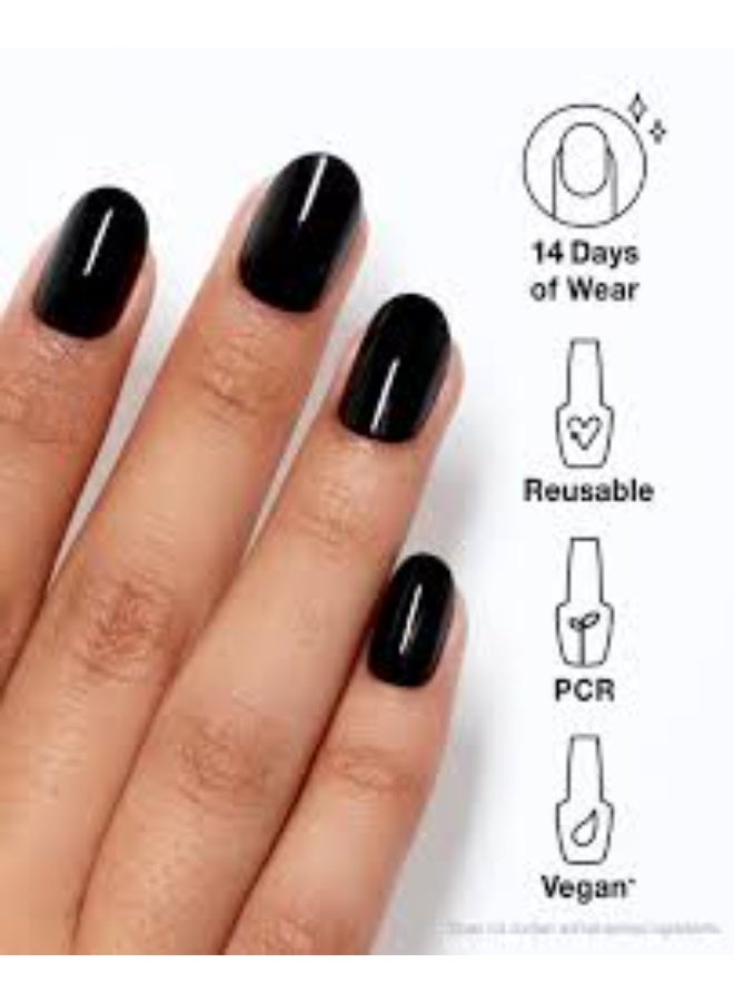 Opi xPress/On False Gel-Like Nails Color Lady In Black x30 - Image 4