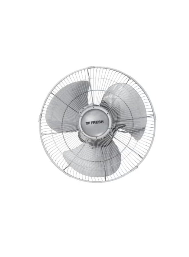 Fresh Carioca Wall Fan, 18 inches - Gray/Silver