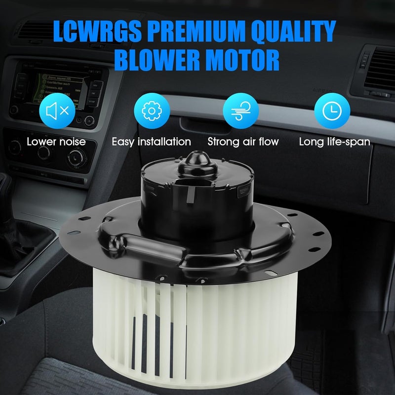 LCWRGS HVAC Blower Motor with Fan Cage for Ford E-Series (1997-2014) - Image 2