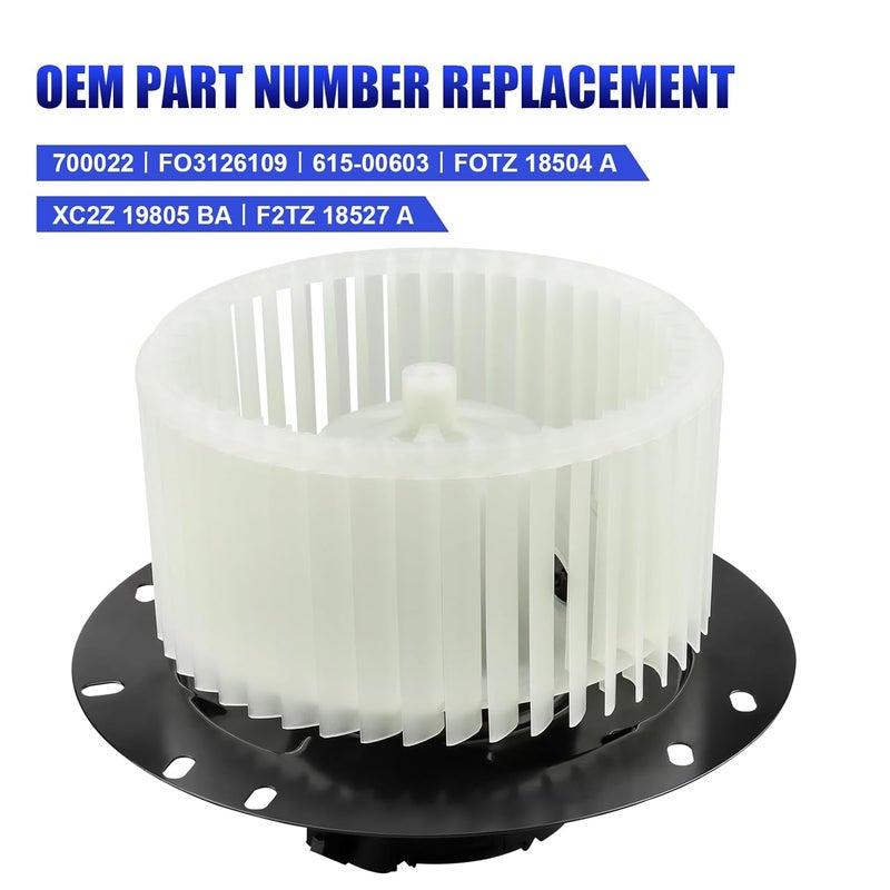 LCWRGS HVAC Blower Motor with Fan Cage for Ford E-Series (1997-2014) - Image 4