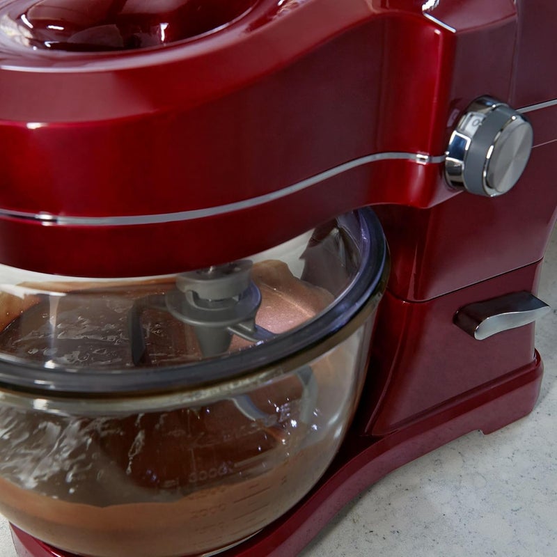 Kenmore Kenmore 849083 Elite Ovation 49083 Exclusive PourIn Top 5 quart TiltHead Kitchen Stand Mixer One Size Red Burgundy  - Image 5