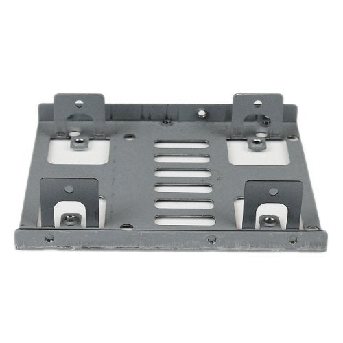 StarTech.com 2.5" to 3.5" SATA Hard Drive Mounting Bracket Kit - Dual SATA SSDs/HDDs Mounting Bracket for Mounting Bay , TAA (BRACKET25X2) - Image 3