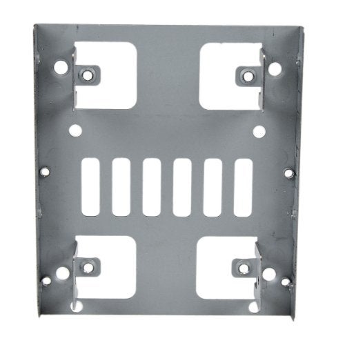 StarTech.com 2.5" to 3.5" SATA Hard Drive Mounting Bracket Kit - Dual SATA SSDs/HDDs Mounting Bracket for Mounting Bay , TAA (BRACKET25X2) - Image 4