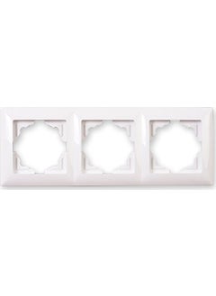 Günsan Elektrik Günsan Visage Triple Frame, White 