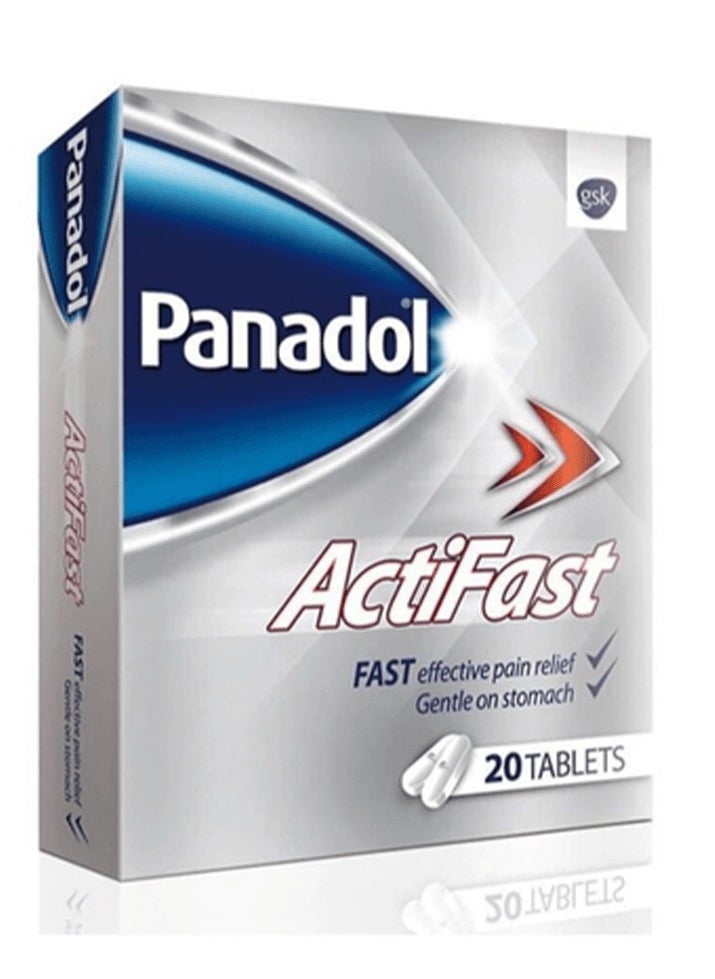 Panadol Actifast 500 mg Tablet 20pcs  - Image 1