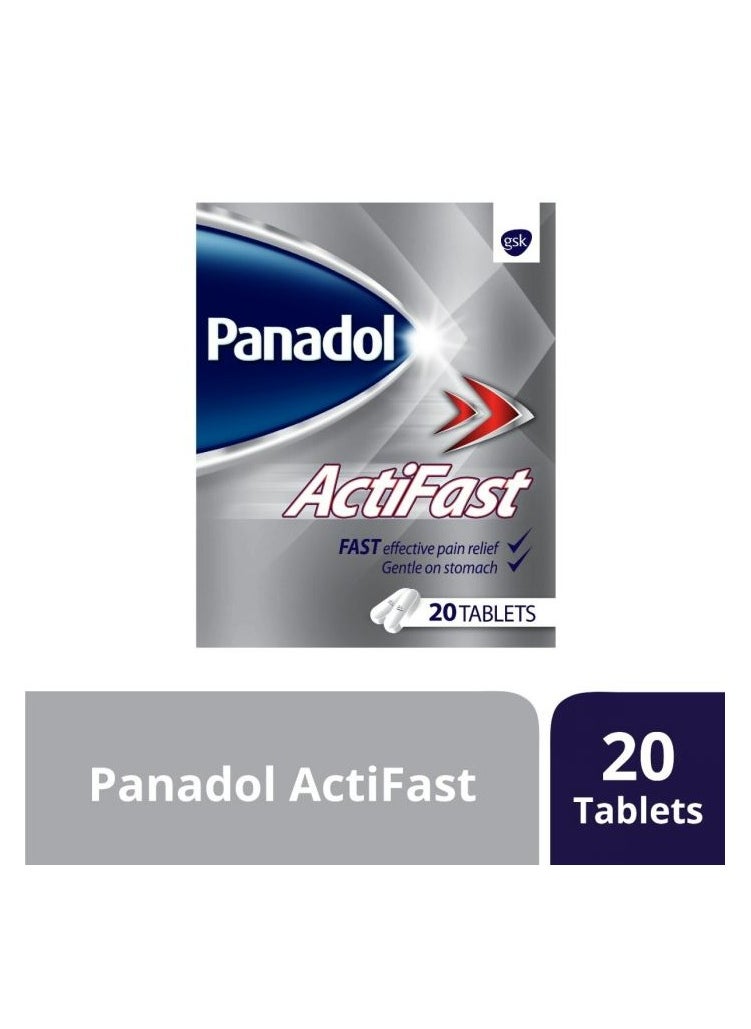 Panadol Actifast 500 mg Tablet 20pcs  - Image 3
