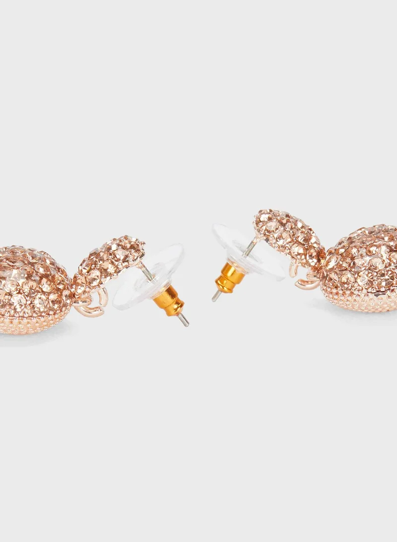 PARFOIS Rose Glow Drop Earrings