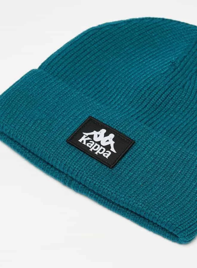 Kappa Kappa Logo Applique Beanie Cap