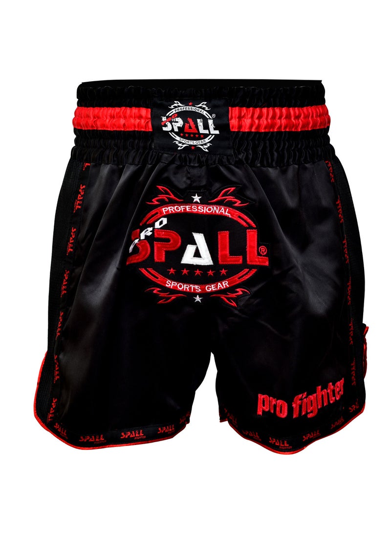 Spall Boxing Shorts For Men Muay Thai Shorts For Kickboxing Wretling Grappling Fight And Cross Training Martial Arts Training Gym Clothing  - Image 1