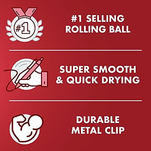 Pilot, Precise V5 RT Liquid Ink Refills, Extra Fine Point 0.5 mm, Blue, Pack Of 2 - Image 3