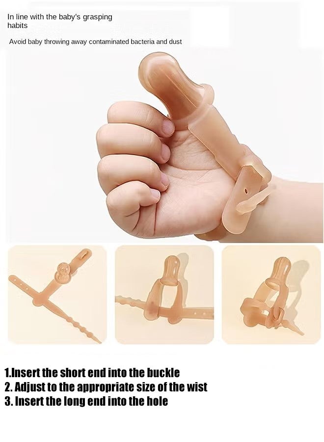 KANGLI Thumb Sucking Stop for Kids - 15 Months Baby - Adjustable Thumb Guard for Thumb Sucking Silicone Thumb Sucking Treatment Kit for 15-36 Months Baby - Image 4