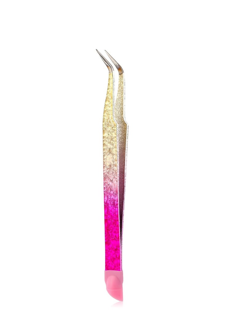 Goolsky Double Ended Silicone Nail Art Tweezers With Pressing Head Nail Stickers Rhinestones Pick Up Clip Eyelash Extension Makeup Tools - Image 5