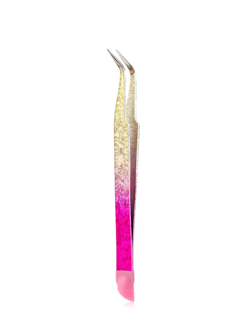 Goolsky Double Ended Silicone Nail Art Tweezers With Pressing Head Nail Stickers Rhinestones Pick Up Clip Eyelash Extension Makeup Tools - Image 2