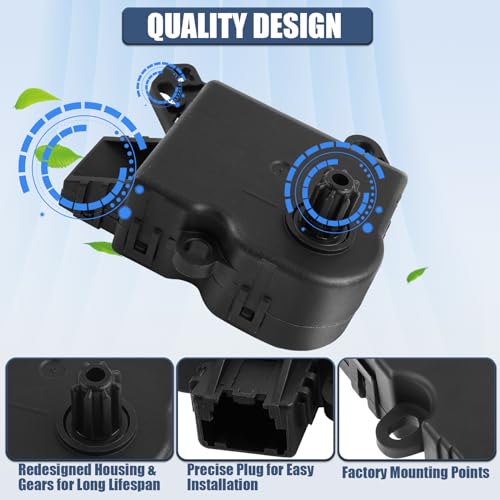 LCWRGS DL3Z-19E616-A HVAC Heater Blend Door Actuator Replacement for Ford F-150 2009-2014, Ford Expedition 2010-2017, Lincoln Navigator 2009-2016, Replaces# 604-252, YH1933, YH1777, YH1879 - Image 4