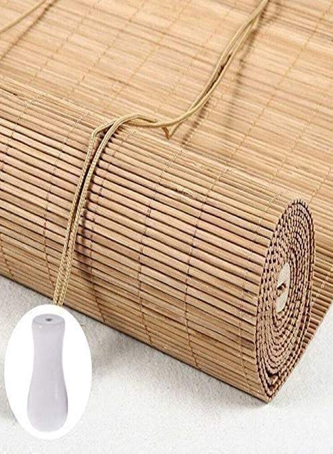Cutelec 12pcs White Wood Tassel for Window Blinds White Cord Knobs Wooden Hanging Ball Pulls for Curtain Craft - Image 5