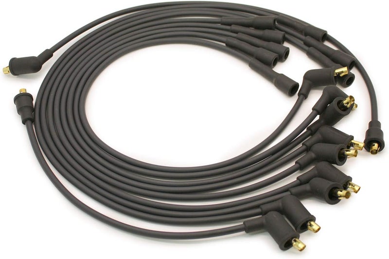 708105 Flame-Thrower Black Custom Fit Spark Plug Wire for 8 Cylinder