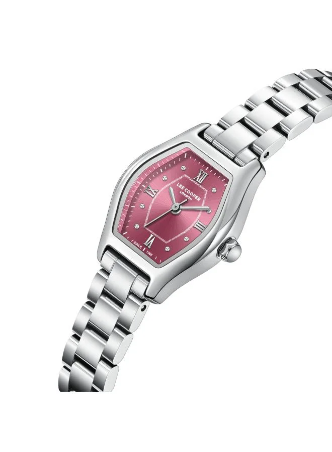 لي كوبر Women's Metal Analog Watch LC08391.381 - 22X29 mm