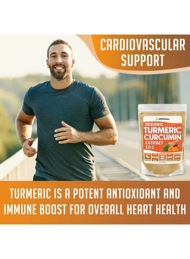 XPRS Nutra Organic Turmeric Curcumin Powder Extract 10:1 - Premium USDA Organic Curcumin Powder for Immunity - Vegan Friendly Pure Curcumin for Gut Health (1 Ounce) - Image 4