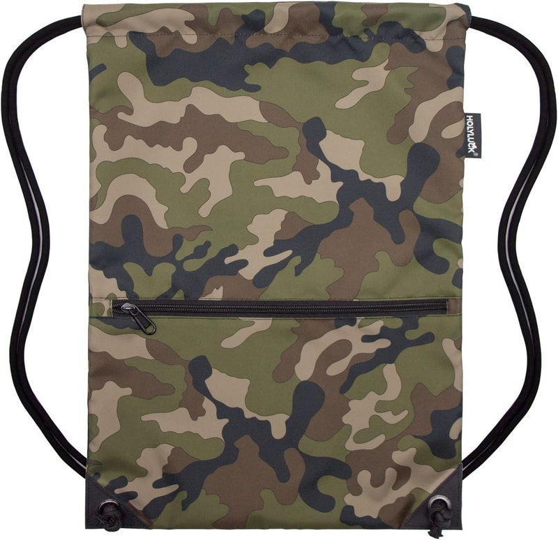 HOLYLUCK Drawstring Backpack Bag Sport Gym Sackpack - Image 5