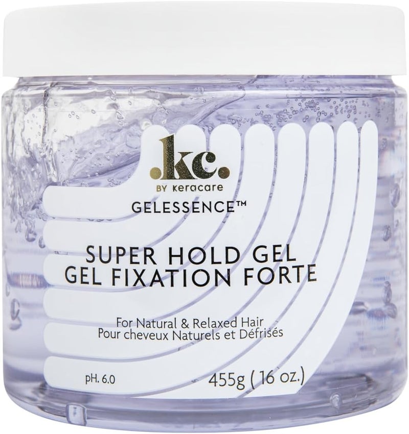 KeraCare Gel Essence Super Hold Gel Maximum Strong Hold 16oz