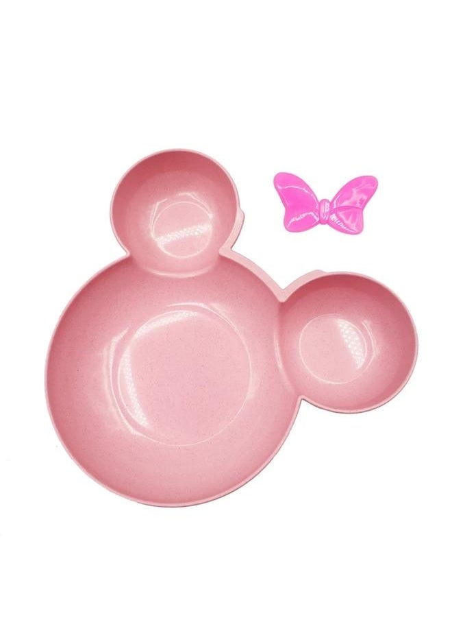 NIBEMINENT Kids Dinner Set Kids Bowl Spoon and Fork Set Eco Friendly BPA Free and Dishwasher Safe Children Dinnerware Set  - Image 2