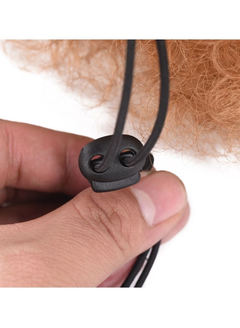 Estelle Wig Ponytail Long Curly Hair Ponytail Fluffy Explosive Head Wig Ponytail Corn Silk African Ponytail Color No 2 - Image 5