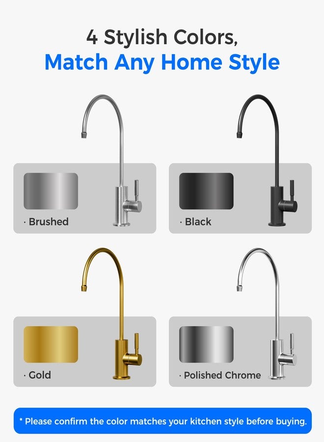 Waterdrop G2FCT-Chrome Reverse Osmosis Water Filter Faucet, Polished Chrome - Image 3