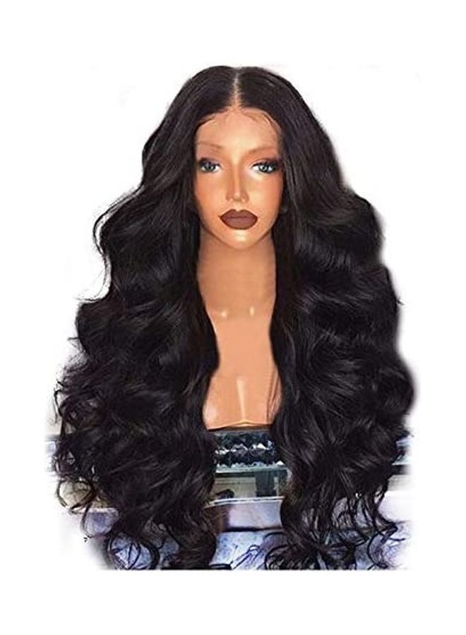 NIBEMINENT Wave Hair Wigs For Women Black 8inch