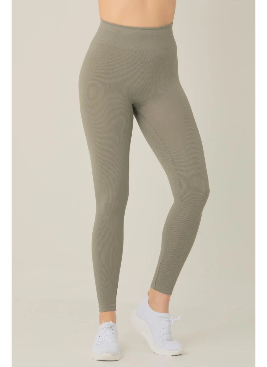 Miorre Seamless Gathering High Waist Leggings