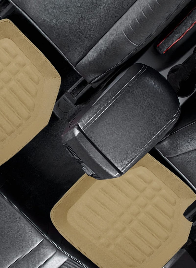 Car Mat Set 5Pcs/Set Car Floor Mat, Car Mat Better Grip Easy To Clean - Image 2