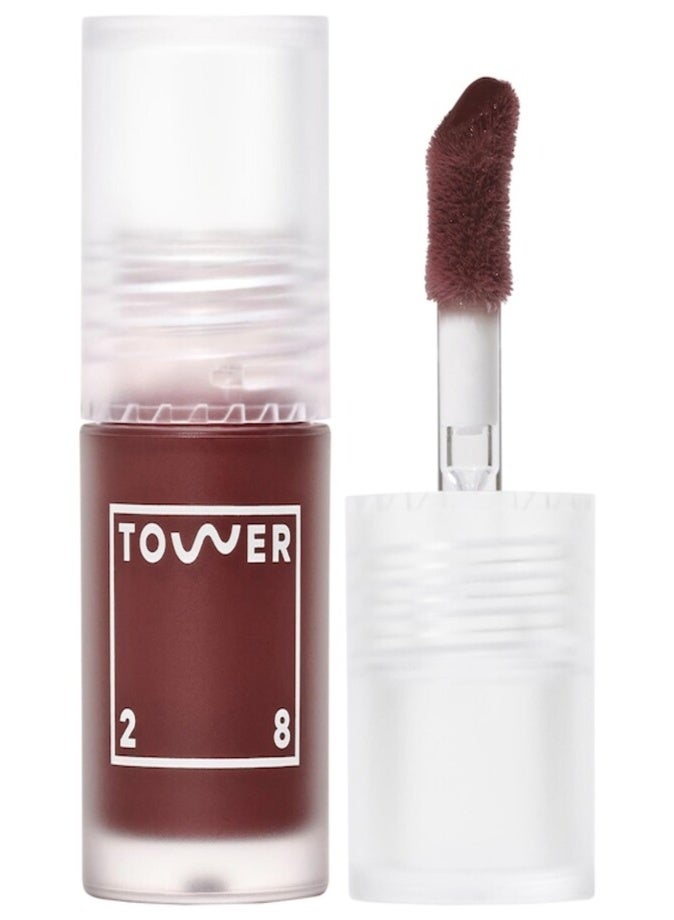 تاور 28 زيت الشفاه ShineOn Plumping Jelly من Tower 28 (سعة 5 مل) – زيت شفاه مرطب ولامع يمنح الشفاه مظهراً ممتلئاً بتركيبة غير لزجة. - Image 1