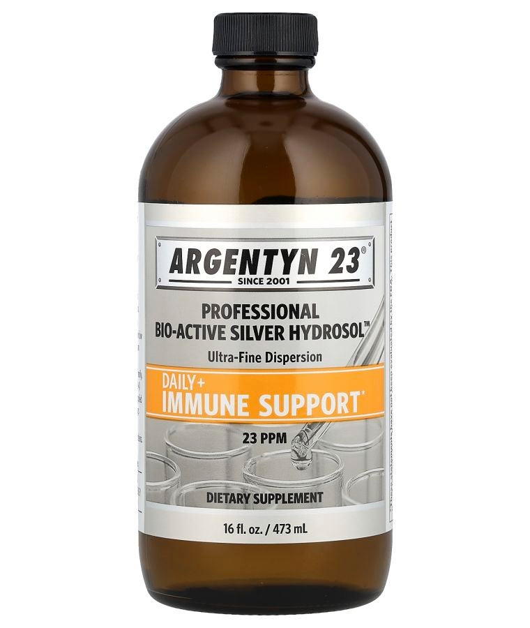 Sovereign Silver Argentyn 23® Professional Bio-Active Silver Hydrosol™ 23 PPM 16 fl oz (473 ml)