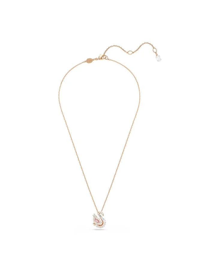 سواروفسكي Swan Long Necklace