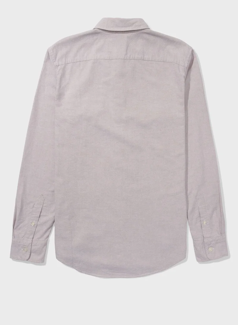 American Eagle Button Down Regular Fit Shirt