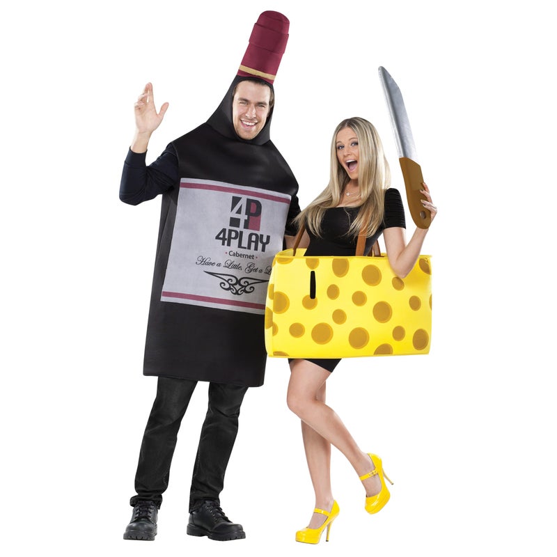 Fun World Perfectly Paired Wine & Cheese Adult Costume Set - Image 5