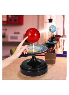 Sun Earth Moon Orbital Model, Kids Astronomical Science Educational Model, Solar System Planetarium Model, Mobile Solar System Planets Model Kit for Kids, DIY Solar System Model