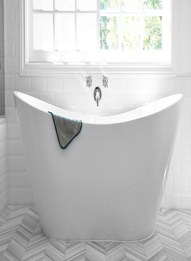 Paradiso 6pk Soft-Weave Wash Cloths, Teal - Image 3