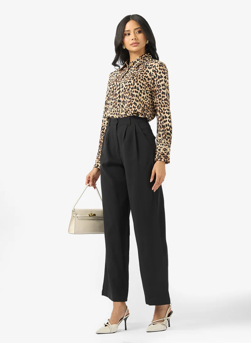 ايلا Trouser With Front Pleat